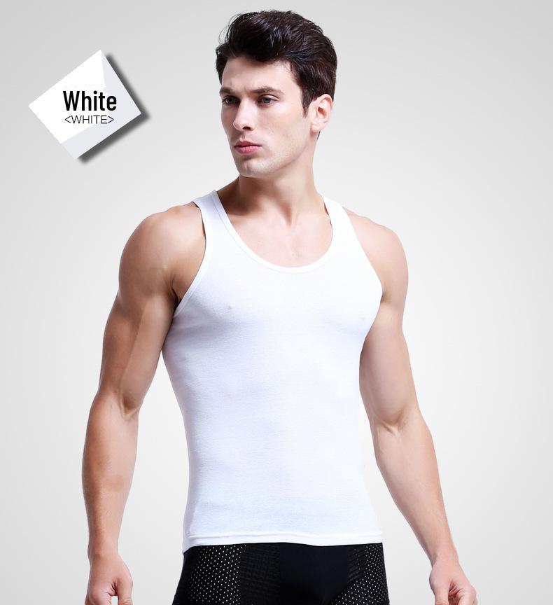 Men’s Cotton Fitness Vest - Spring/Summer