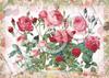 Epoch 500-Piece Jigsaw Puzzle IllustrationArt "Redoute Rose Invitation" (38x53cm) 06-125s with Glue, Spatula, and Score Ticket