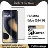 For Moto Edge 2024 5G Glass IMAK 3D Curved Full Screen Tempered Glass Film