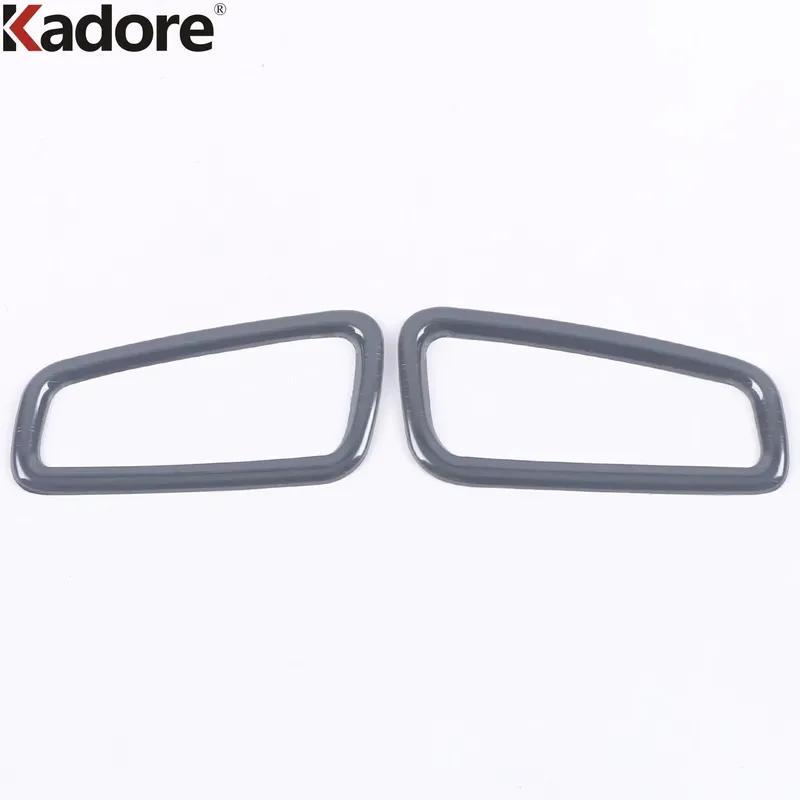 For Honda Civic Integra Sedan 2024 Carbon Fiber Car Front Air Condition Vent Outlet Cover Trim Interior Accessories