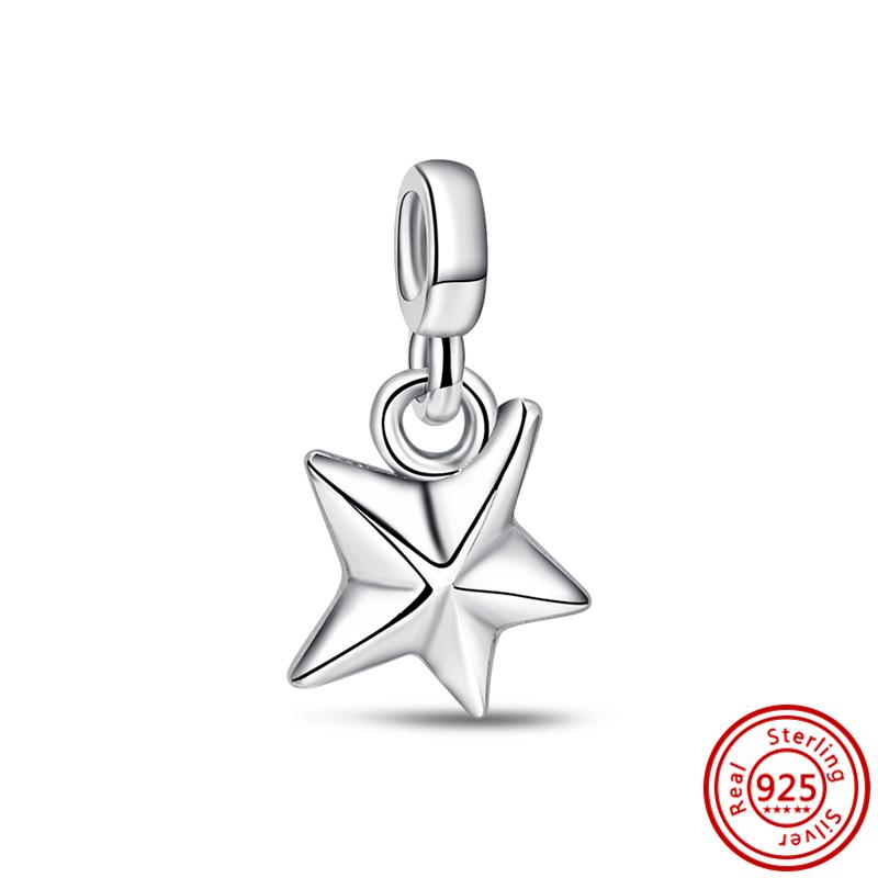 Стерлингового Серебра 925 пробы, мини-подвески серии Me, бусины, подходят для оригинального двойного звена, DIY браслет, женские подвески, ювелирные изделия