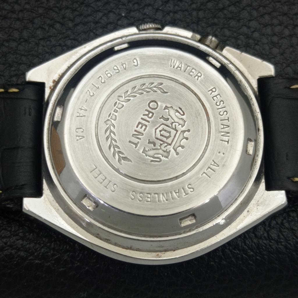 АВТОМАТИЧЕСКИЕ ВИНТАЖНЫЕ ЧАСЫ ORIENT JAPAN 46941 МУЖСКИЕ ОРИГИНАЛЬНЫЙ ЦИФЕРБЛАТ a700165-5 R201-a700165