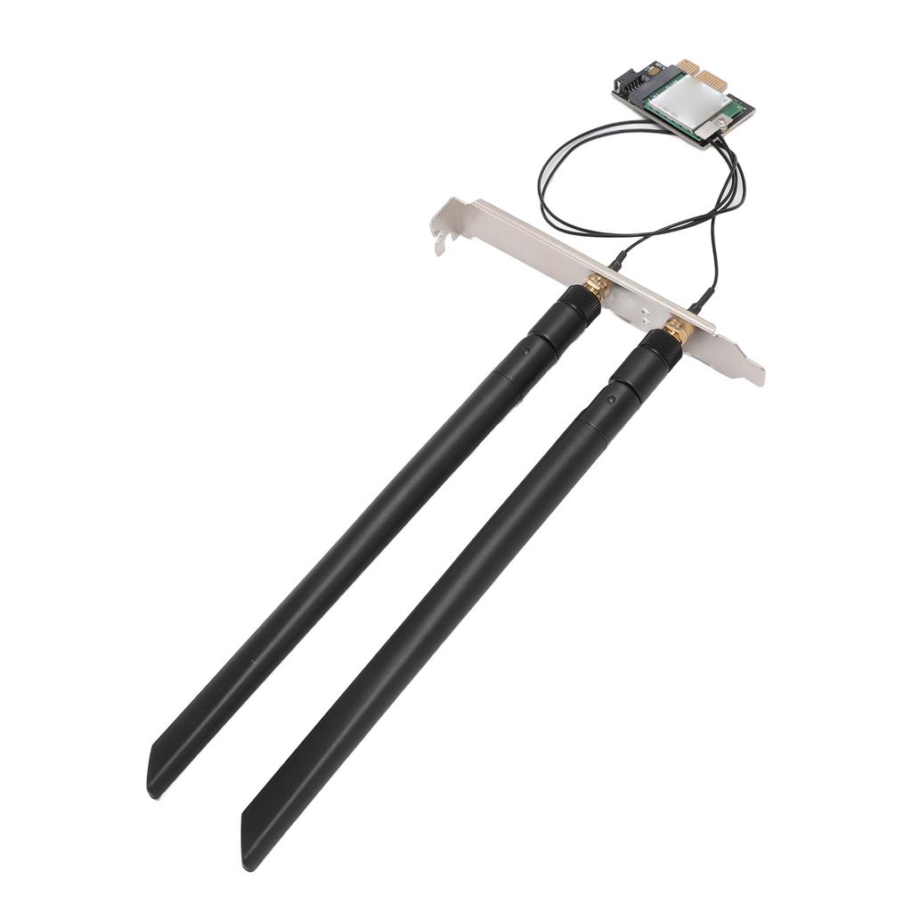 5G Network Card 2.4G 5G 867Mbps Dual Band PCIEx1 Interface BT4.0 Plug and Play PCIe WiFi Adapter