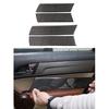 Для Honda CRV 2007 2008 2009 2010 2011 автомобильные декоративные черные наклейки из углеродного волокна для салона автомобиля