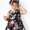 Chaqaloq qiz uchun gulli ko'ylak, ziyofat, to'y, tanlov, rasmiy ko'ylaklar, yozgi ko'ylak, kiyimlar