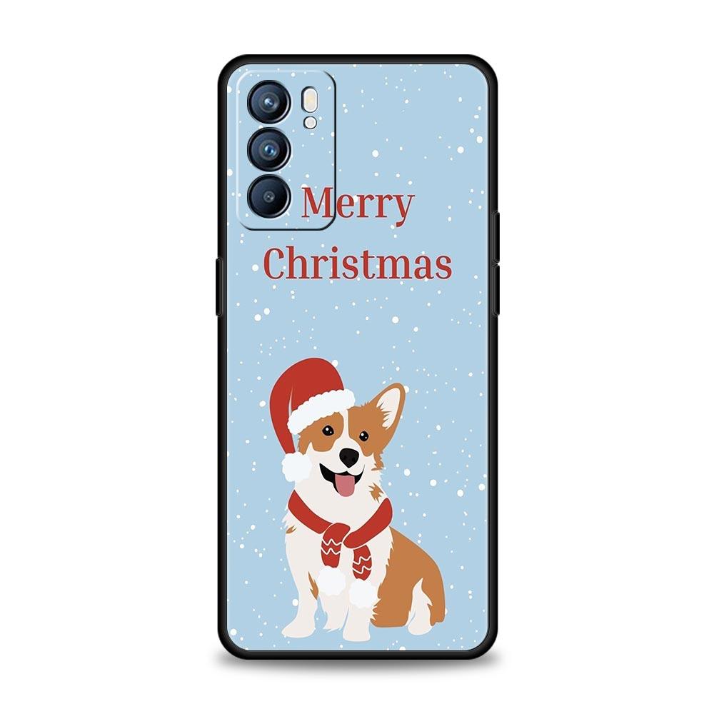 Милый Чехол для Телефона с Собакой Корги Для Oppo A17 A31 A54 A57 A78 A79 A98 Find X5 X6 Reno 6 7 8 10 11 12 13 F Pro 5G Мягкий ТПУ Чехол Fundas