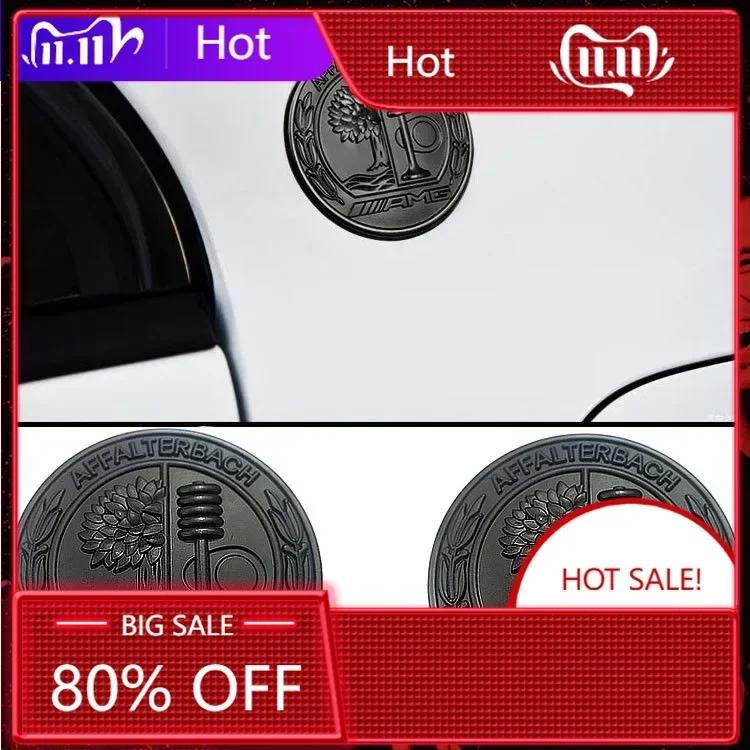 Автомобильная наклейка Новая 2025 Для Mercedes Benz Новый 3D Металлический значок автомобиля AMG Яблоня Наклейка для украшения кузова багажника Аксессуар для Merced