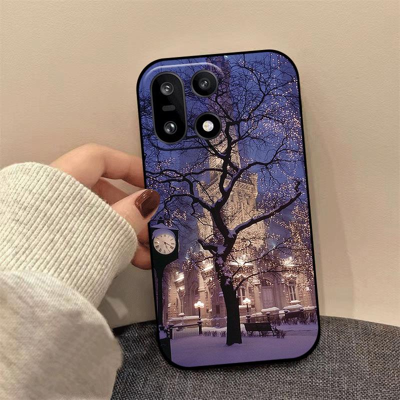 For Oneplus 10T 10R 11R 12R 11 12 13 13S 15 Pro Case Christmas Phone Cover Shockproof Protective Bumper Soft Silicone TPU Funda