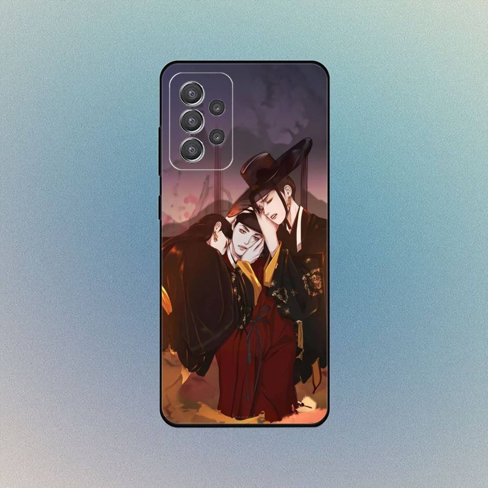 The Ghost N-Nocturne Phone Case For Samsung S25,S24,S21,S22,S23,S30,Ultra,S20 Black Soft Case