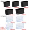 4Pcs New Socks Round Bottom Chair Leg Caps Silicone Pads Non-Slip Covers Furniture Feet