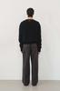 KUMÉ Men Garment-Dyed Utility Cargo Pants, Dark Brown