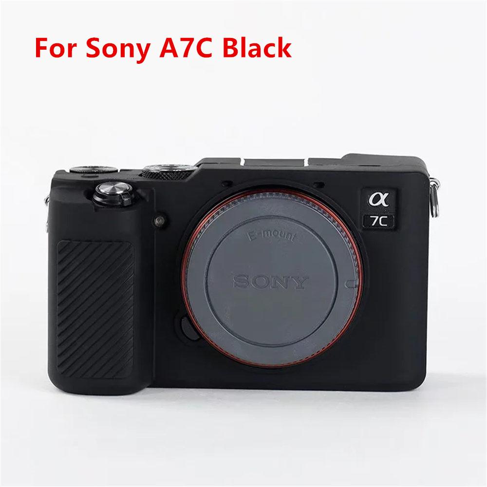 Мягкий силиконовый защитный чехол для корпуса камеры для Sony A7R5 A7R4 A7M4 A7R3 A7R2 A7S2 A72 ZVE10 ZV1F ZV1F M2