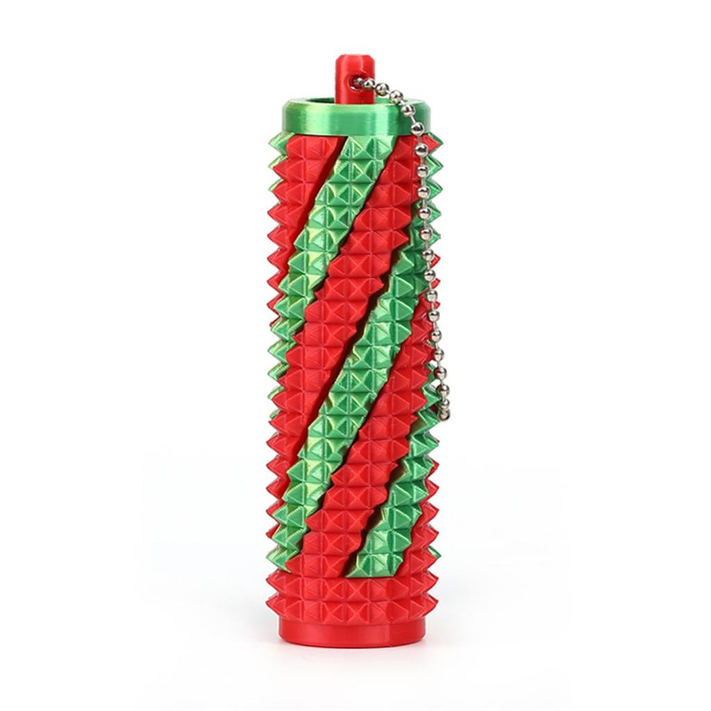 3D-печатная спиральная декомпрессионная массажная палочка для кончиков пальцев с маленькой ручкой