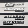 FUP1  3D Car Fender Badge For Mercedes C43 E43 GLC43 GLE43 AMG W205 W204 W213 W212 W166 W167 BITURBO 4MATIC Emblem Logo Accessories