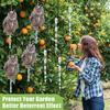 Hanging Decoration Pest Control Bird Scarer Bird Repelling Artifact Fake Owl Bird Repellent