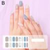 Лак для ногтей Novidades Designer Women Salon Nail Decals Sticker Pure Solid Tips Nail Self set Co K7H2