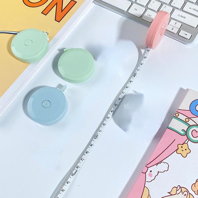 1 шт. портативная 150 см выдвижная рулетка мини-маленькая рулетка бытовая мягкая линейка