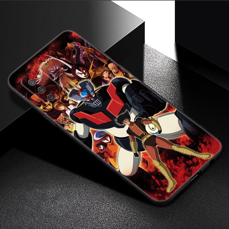 Чехол для телефона Anime Mazinger Z для Samsung Galaxy A01 A03 Core A04 E A02 A05 A10 A20 A21 A30 A50 S A6 A8 Plus A7 2018 черный чехол