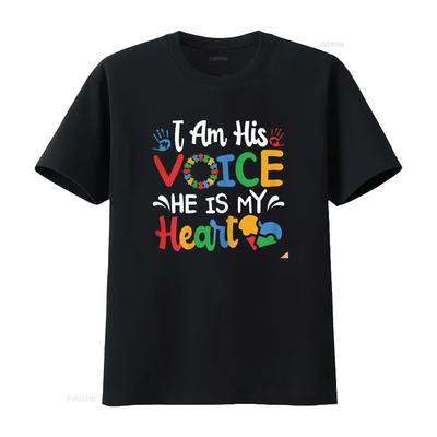 Mom Mama Autistic Autism Awareness Month T Shirt For Unisex Black 4x Large Vintage Washed Unisex Fashion Versatile Soft Stylish