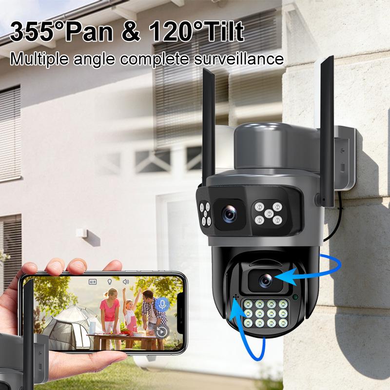 AOV Outdoor 5K Solar Binocular Camera with Smart 4G Night Vision Monitoring