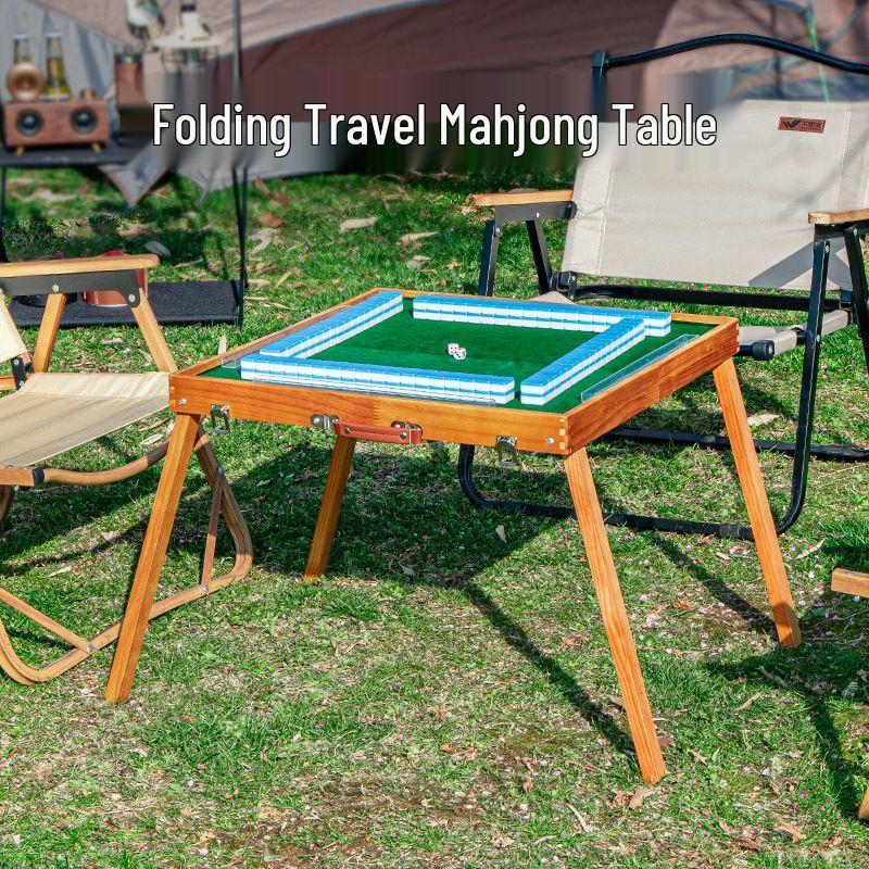 Portable Folding Mahjong Travel Set