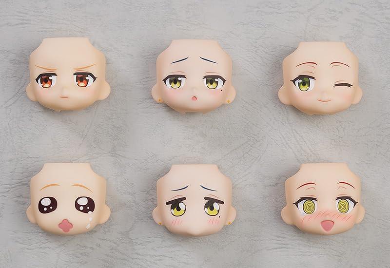 Good Smile Company SMILE Nendoroid More Anime the Replacement Face Selection Пластиковая окрашенная завершенная торговая фигурка в коробке из 6 штук (ХОРОШАЯ КОМПАНИЯ) "Бокки