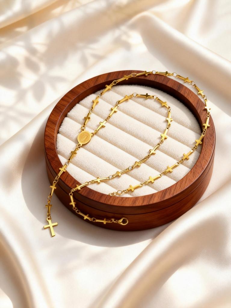 Stainless Steel Virgin Mary Y-Shaped Necklace Women's Cross Chain Necklaces Christian Prayer Jewelry Gift