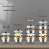 Meichu 304 Stainless Steel 3-Layer Steamer Pot, 26CM with Glass Lid