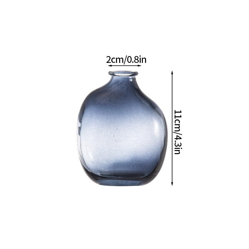 Коричневый ретро стеклянная ваза для растений, цветы, бутылка, цветочная композиция, гидропонный террариум, настольная ваза, креативный домашний декор, цветочный горшок