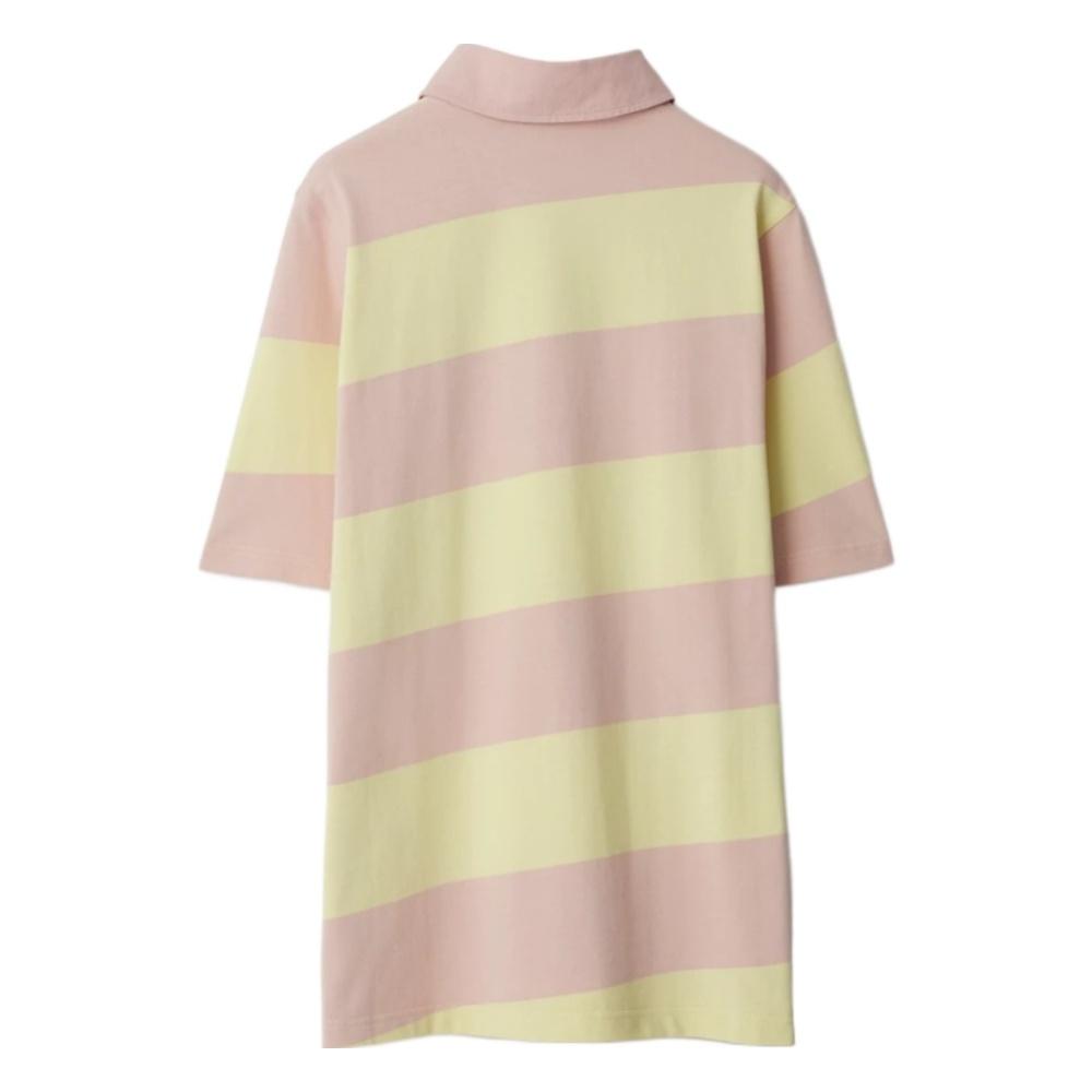 Burberry Striped Short Sleeved Polo Shirt Women's 80832081