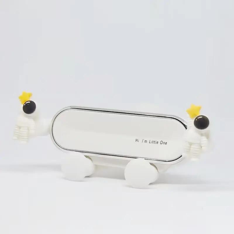 KJOY Автомобильный держатель для мобильного телефона с рисунком, автомобильный воздуховод, автомобильный держатель для салона автомобиля, навигация, фиксированная пряжка, многофункциональный продукт