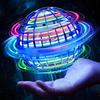 Airabc Flying Ball, Magic Flying Orb Ball, Hand Controlled Hover Ball, Floating Ball with LED Light, Flying Spinner, Mini Drone for Children