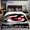 Fantasy Warrior Action Three-piece set (1 * duvet cover + 2 * pillowcase, without core) 2D Flat Bedding set Christmas birthday gift