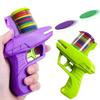 Funny Cat Toys Creative Turnip Gun With 15Pcs Reusable Foam Disc Pet Hunting Interactive Toy Dog Cat Pet Supplies