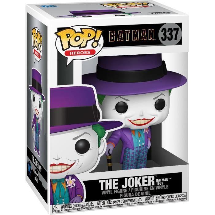 Figurine Funko POP! Heroes:Batman 1989-Joker w/Hat