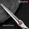 TITAN 7.0 7.5 дюймов профессиональные ножницы для груминга инструменты для питомцев машинка для стрижки собак ножницы для груминга питомцев
