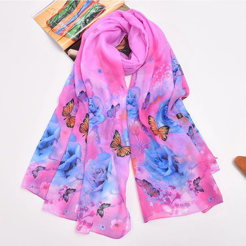 New Arrival Women's Scarf, Oversized and Lightweight Chiffon Shawl for Beach Vacation and Winter, Fashionable and Versatile