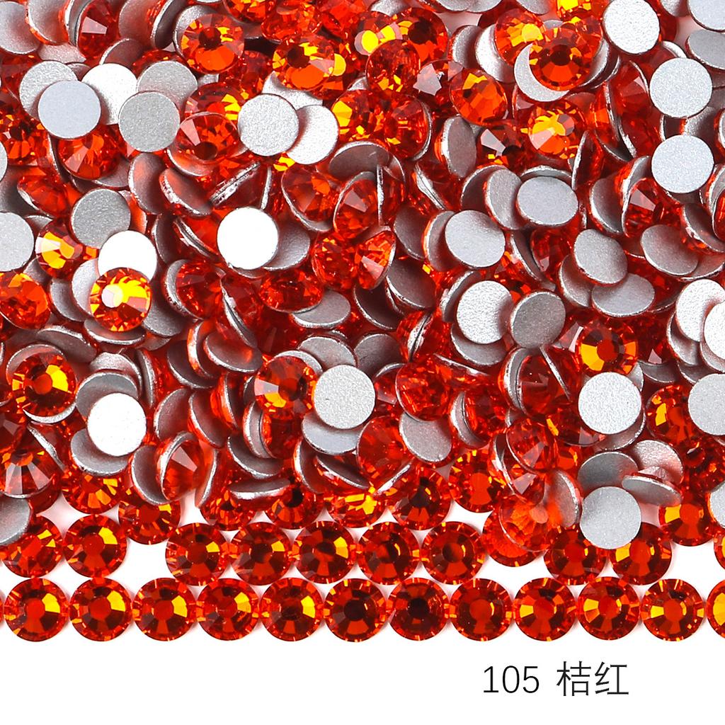 Круглый стеклянный страз DIY маникюр бриллиантовая ювелирка, наклейка-дрель для аксессуаров чехла мобильного телефона, хрустальное стекло плоское дно имитация бриллианта