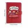 Cartoon Money Saving Challenge Book PU Leather Cash Budget Notebook  Family