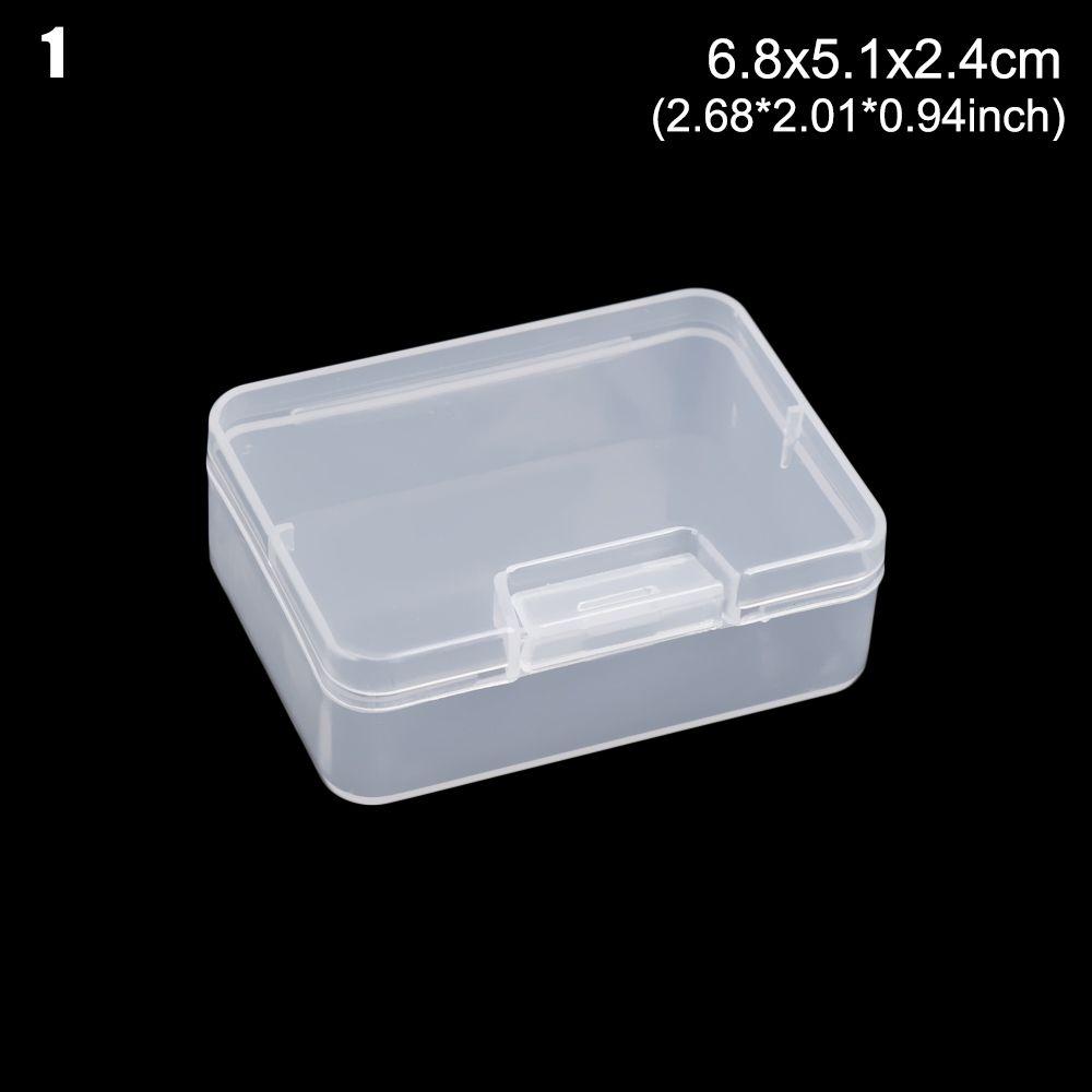 Plastic Clips Boxes Pill Storage Supply Craft Bead Holder Jewelry Diamond Container Storage Box