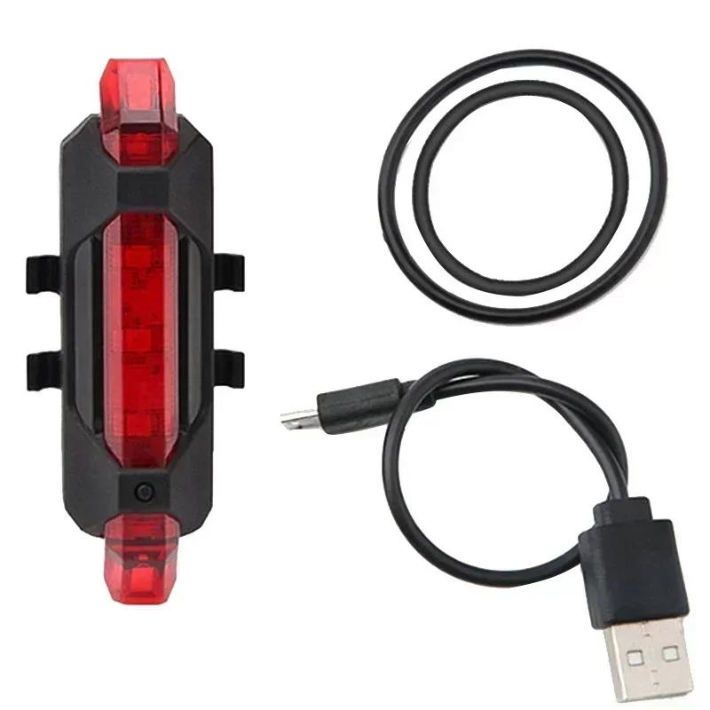 1/2 шт. Велосипедные фары для бездорожья 300 люмен, USB-зарядка, велосипедная фара с задними фонарями для ночной езды, велосипедные аксессуары