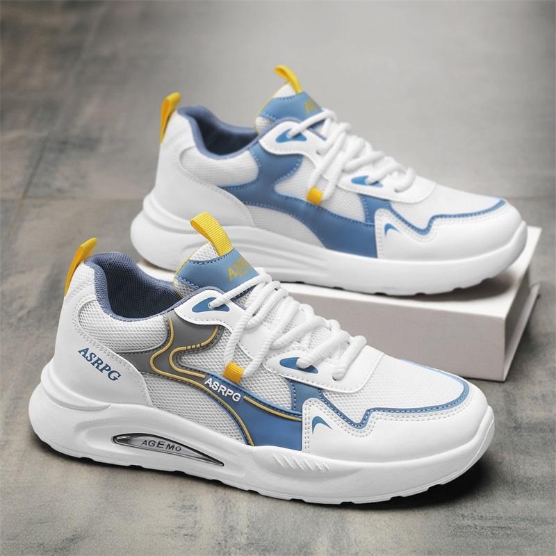 2026 Spring New Mesh Breathable Sports Shoes Men's Casual Trendy Running Shoes Summer Fashion Men's Shoes Suitable for Outdoor Sports