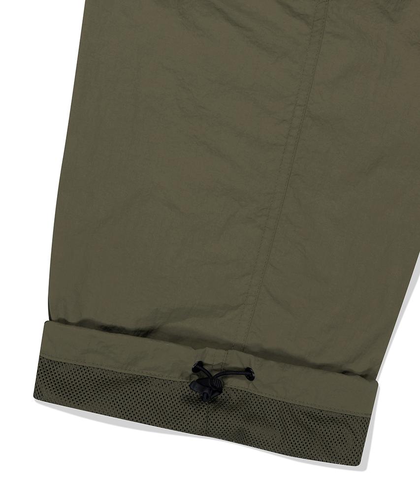 MAHAGRID Basic Logo Nylon Pant Khaki(Mg2Efmsc01A)