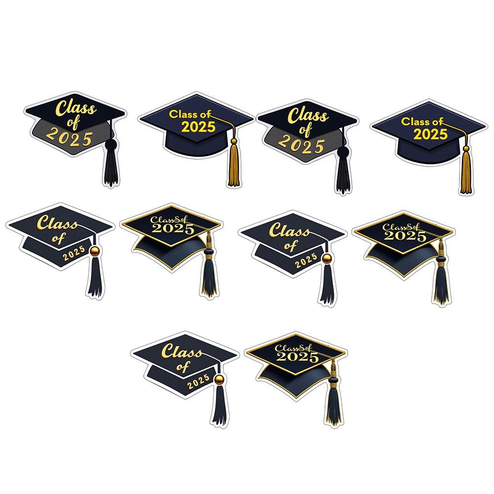 10 шт. эмалевая брошь на выпускной своими руками 'Выпуск 2025' бирка для студенческого рюкзака студенческий сувенир