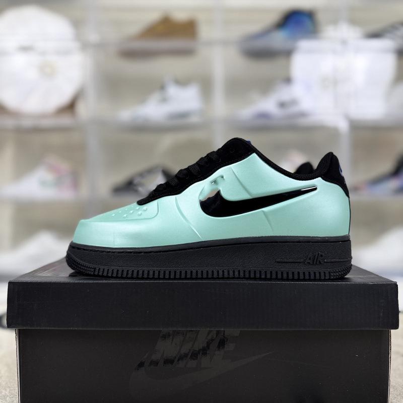 Хамелеон AF1 Foamposite Air Force One Ретро Унисекс Повседневные Кроссовки