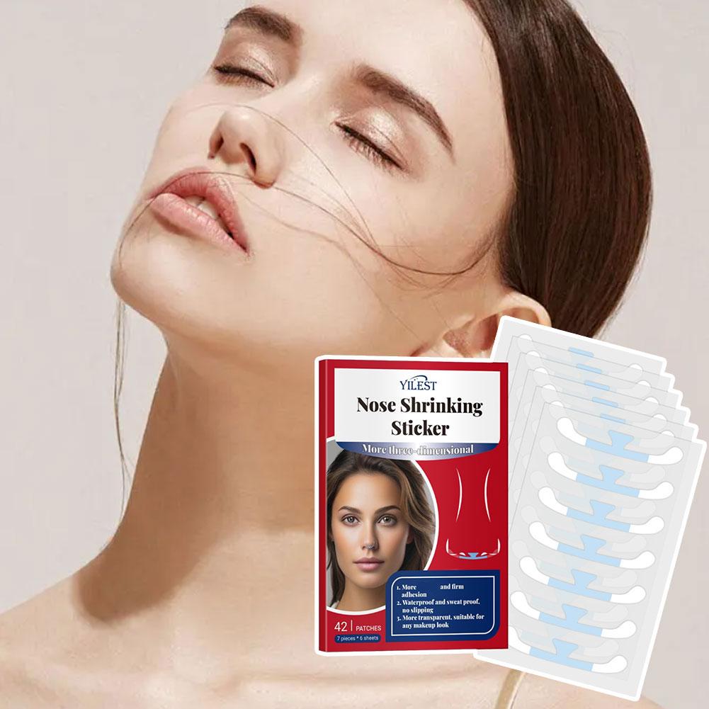 Носовая наклейка Узкие узкие наклейки на крылья носа Удобные наклейки Наклейка на веко Носовой гаджет N P1Y0