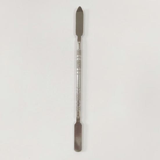 Stainless Steel Makeup Palette Spatula Professional Cosmetic Mixing Tool for Foundations Lipstick Nail Art Cosmetic Texture Mixer