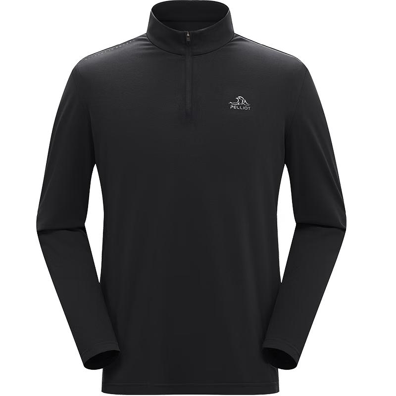 Pelliot Outdoor Quick Dry Long Sleeve Stand Collar T-Shirt
