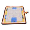 Basketball Coaching Board Foldable Zipper Closure Magnetic Basketball Clipboard for Match Training