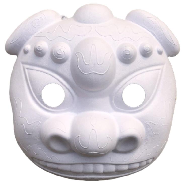 Белая самодельная пустая маска для раскрашивания, пустая маска для костюма, самодельная полнолицевая маска для раскрашивания